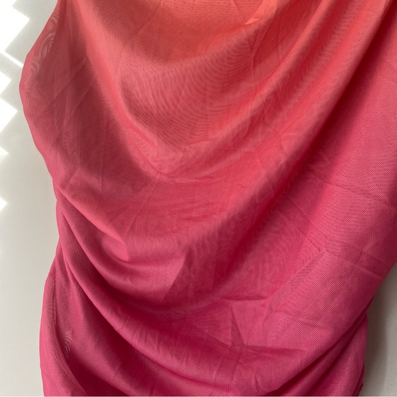 Orange Pink Ombre Bodysuit - Picture 5 of 8